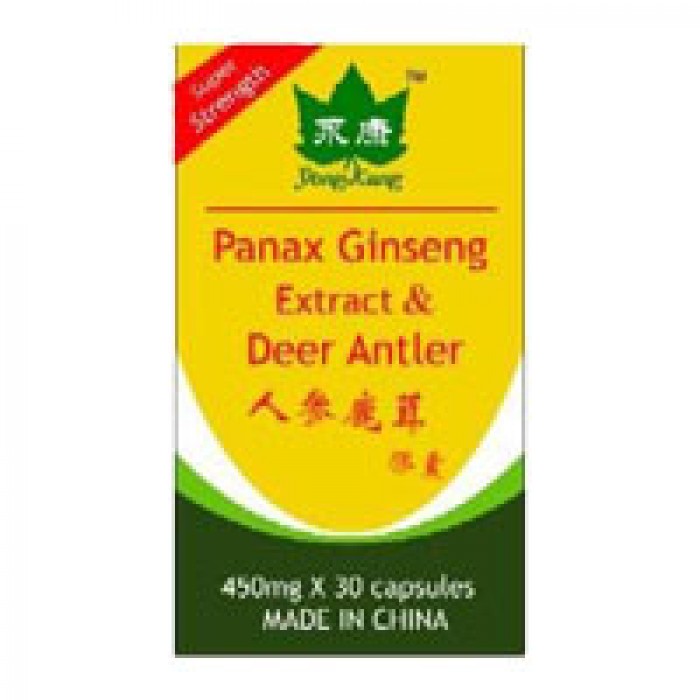 Ginseng Extractum & Deer Antler 30cps Yong Kang
